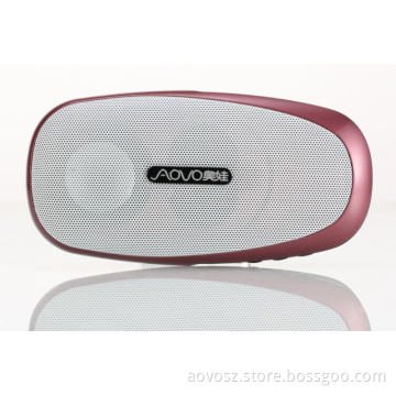 Aovo-V218 Support TF Card / USB Portable Card Mini Speaker